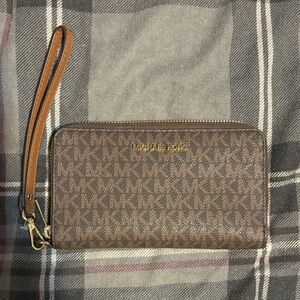 Michael Kors Brown Phone Case